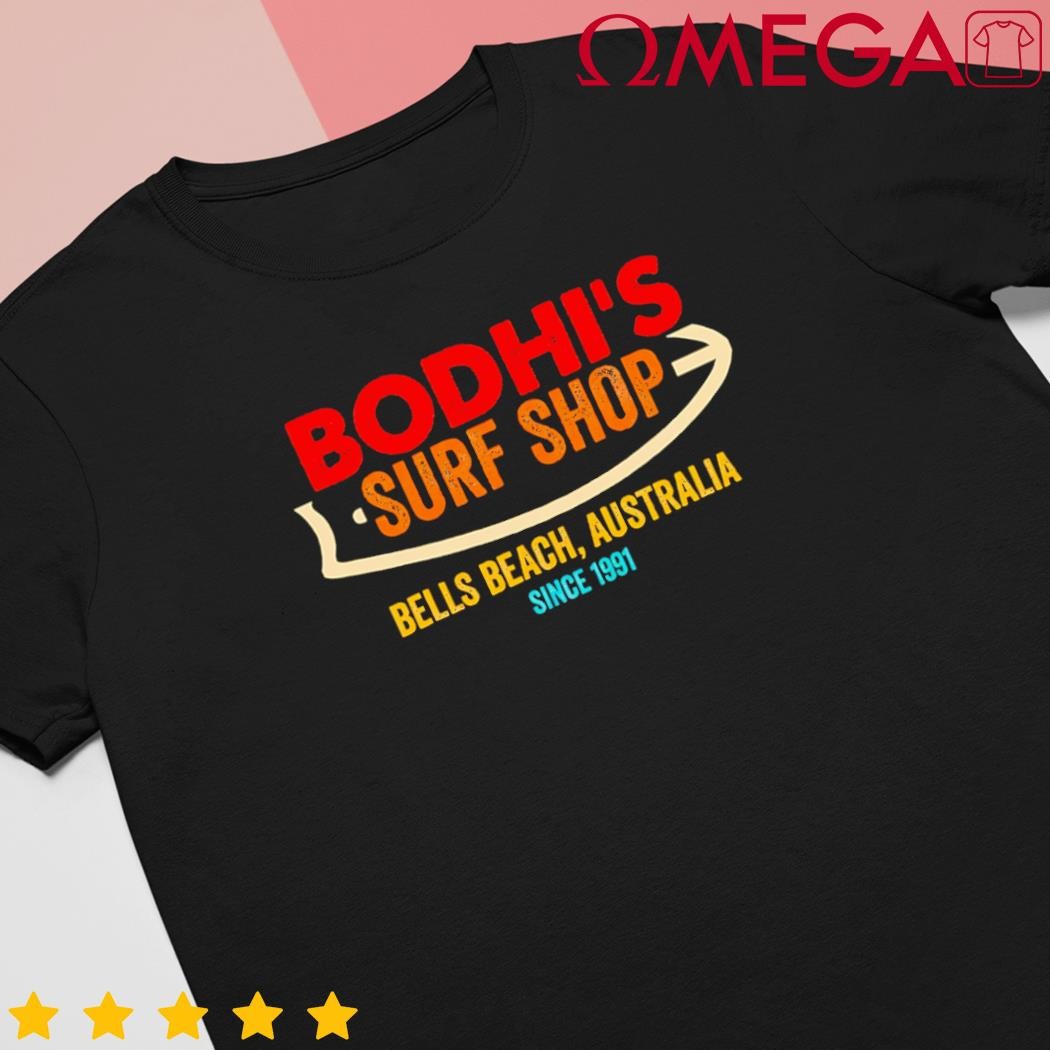 Bodhis surf shop bells beach Australia retro since 1991 shirt