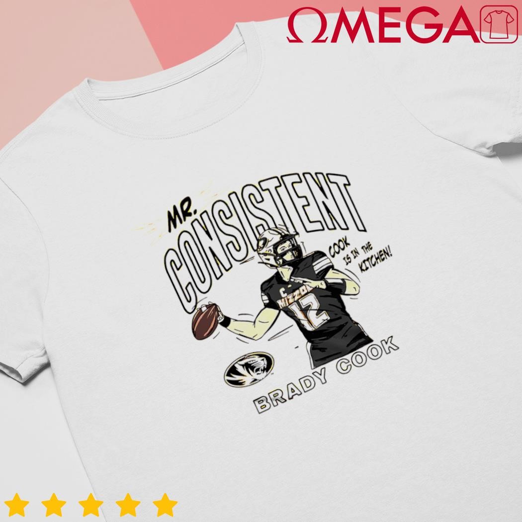 Brady Cook Mr. Consistent Football shirt