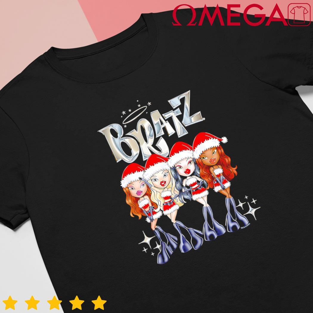 Bratz Christmas SantaS Helpers Outfits Group Shot shirt