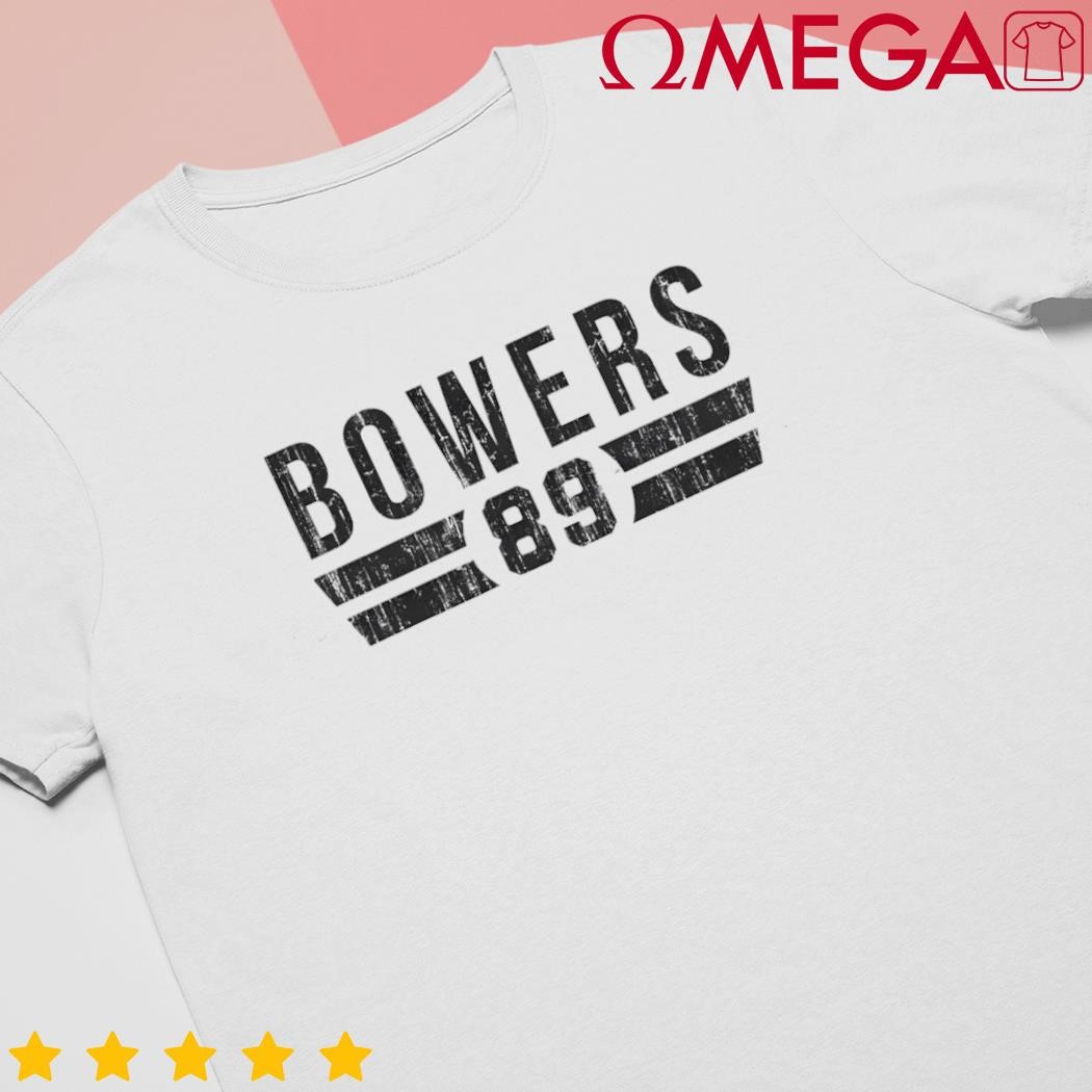 Brock Bowers 89 Las Vegas Font shirt