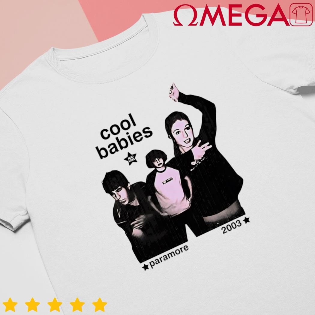 Buggirl200 Cool Babies Paramore 2003 Retro shirt