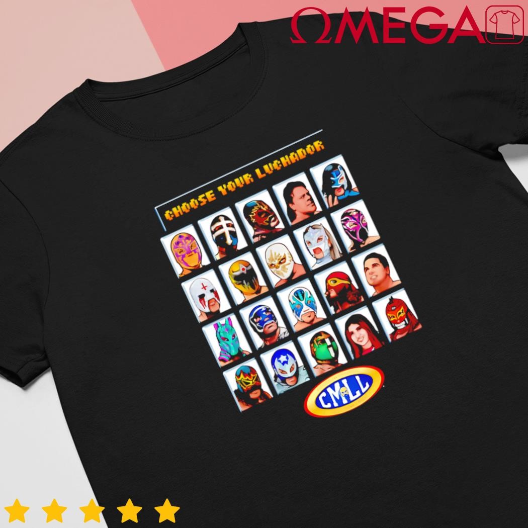 CMLL Choose Your Luchador shirt