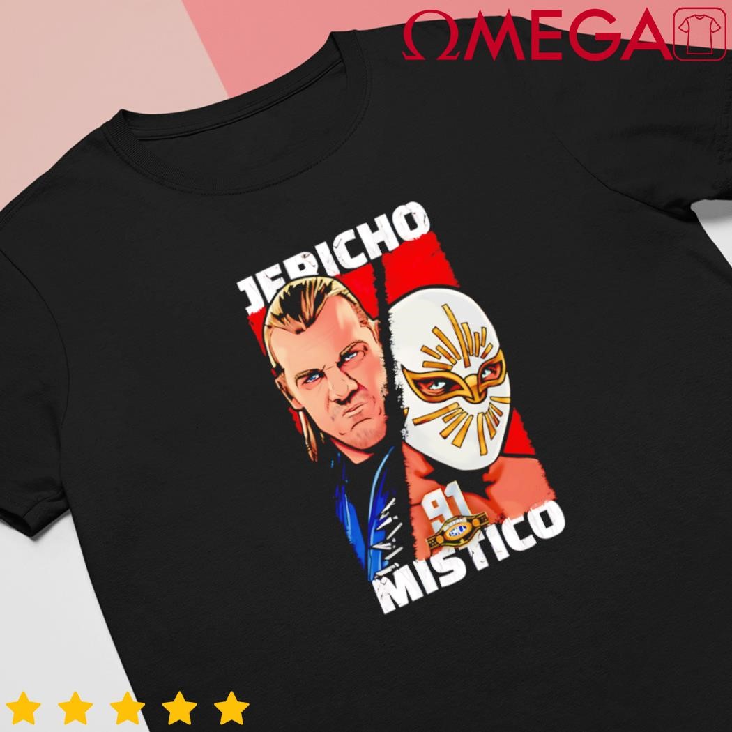 CMLL Jericho vs Mistico CMLL 91st Anniversary Show shirt