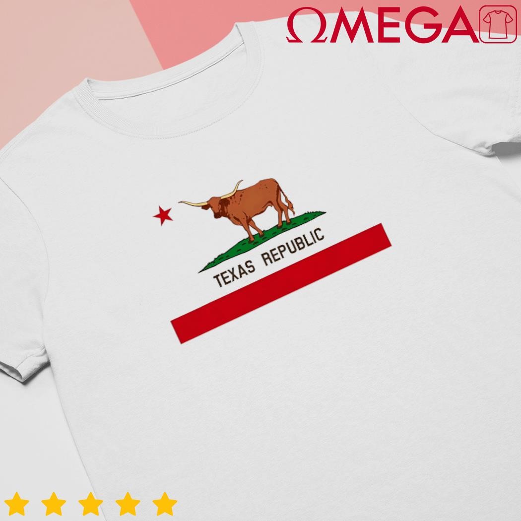 California Style Texas State Flag shirt