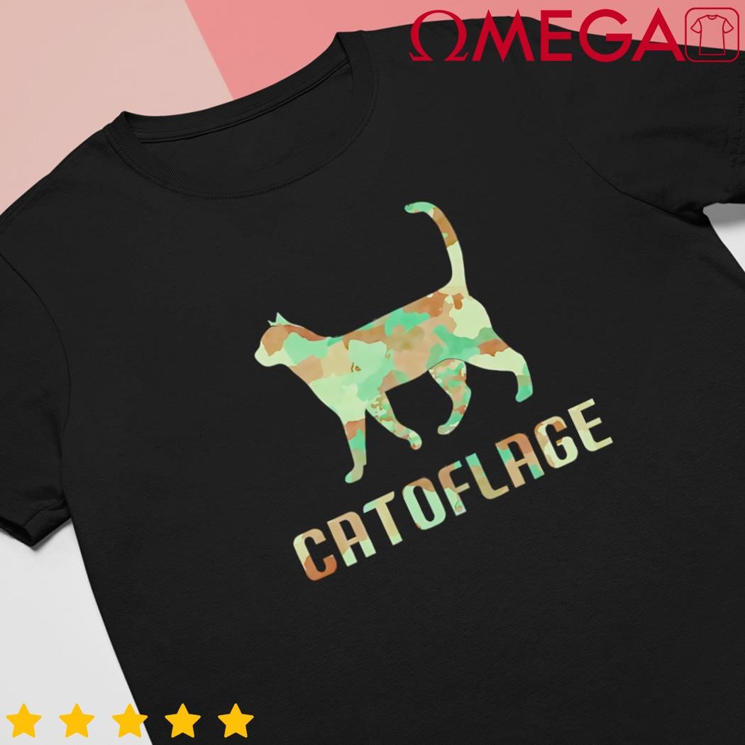 Camo Cat Catoflage Cat Lover Cute Kitten Meow Cats shirt