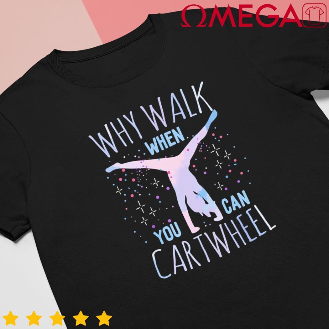 Cartwheel gymnast girl classic fit tiedye shirt