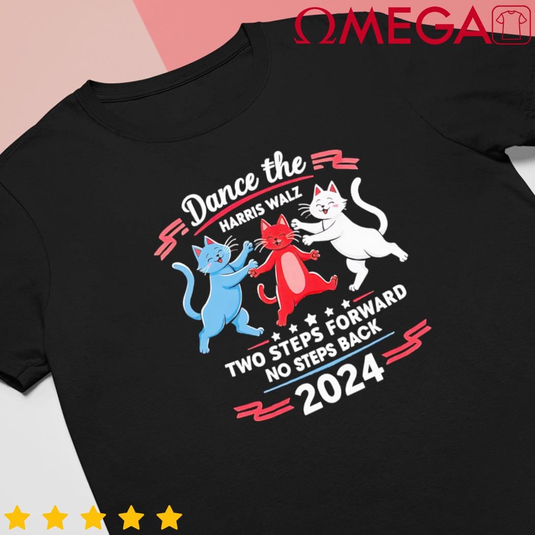 Cats Dance the Kamala Harris Walz 2024 Waltz shirt