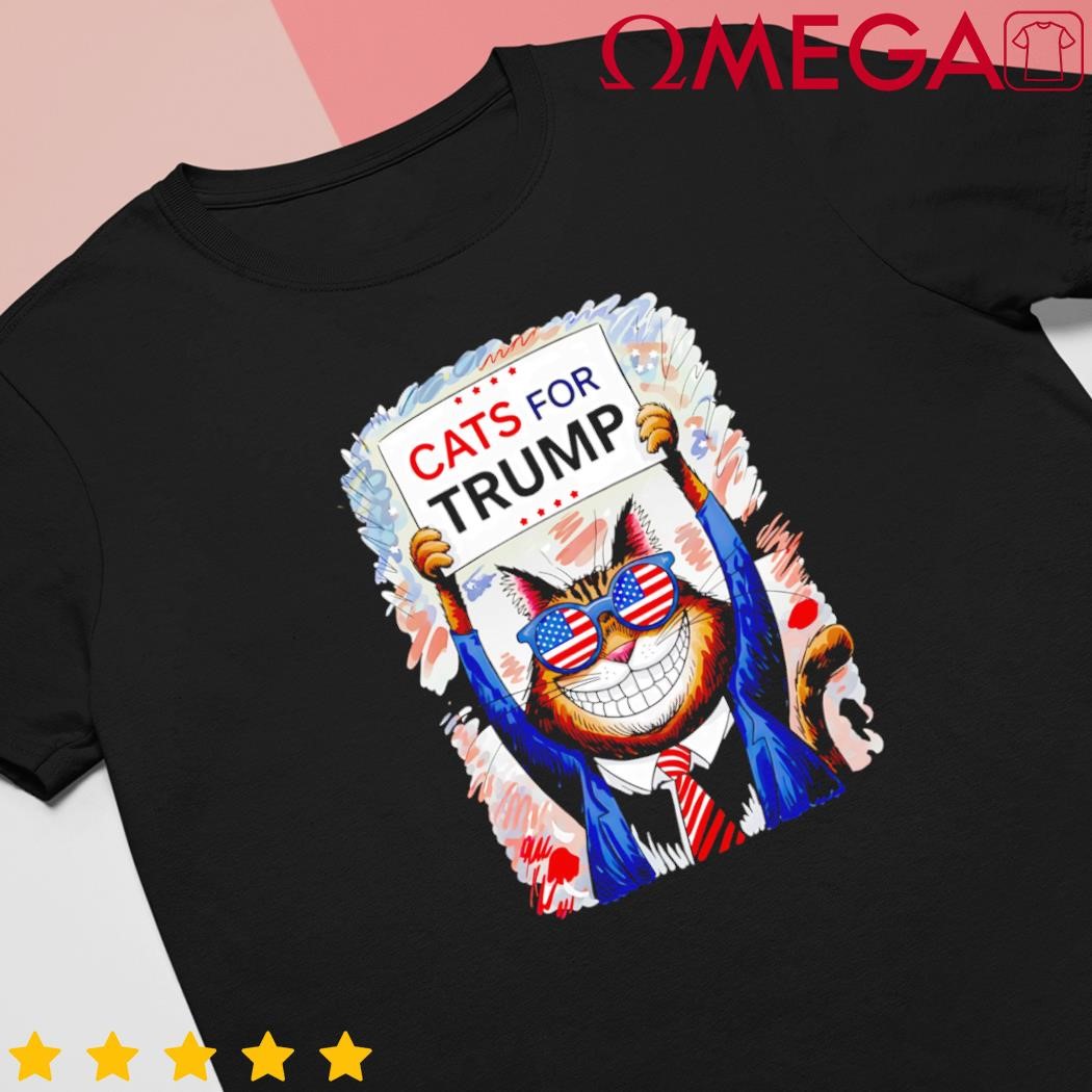 Cats for Donald Trump 2024 Kittens and Ducks shirt