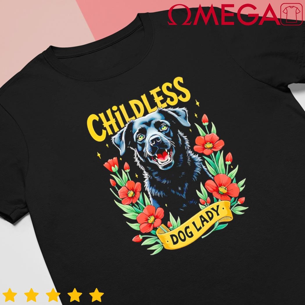 Childless dog lady labrador dog election 2024 shirt