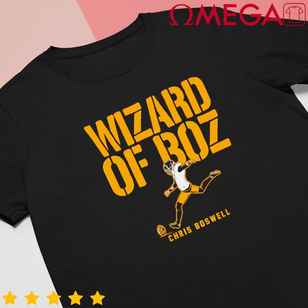 Chris Boswell Wizard of Boz Pittsburgh NFLPA Football shirt