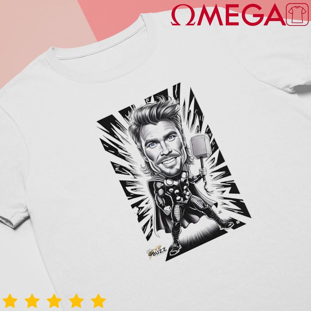 Chris Hemsworth Thor Design shirt