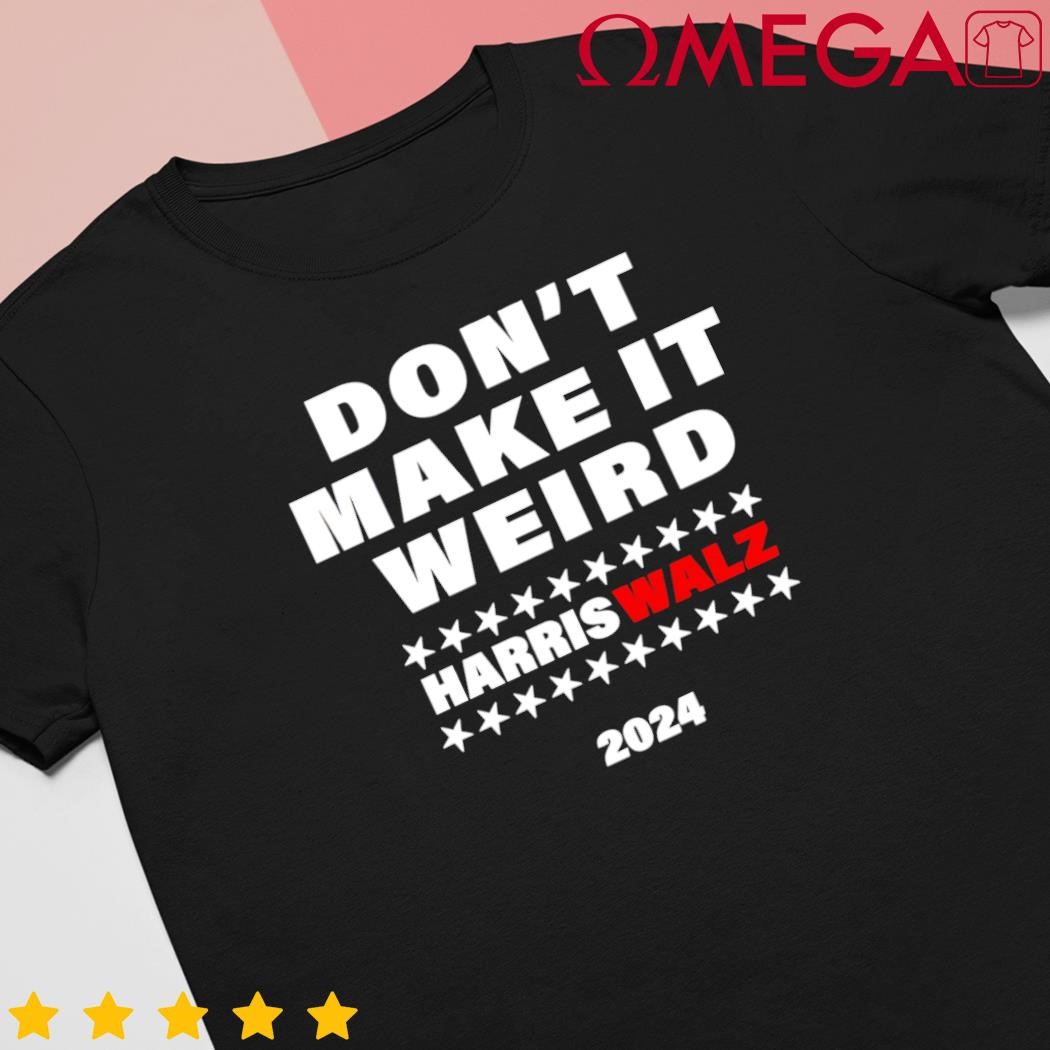 Christopher Moore don't make it Weird Harris Walz 2024 shirt