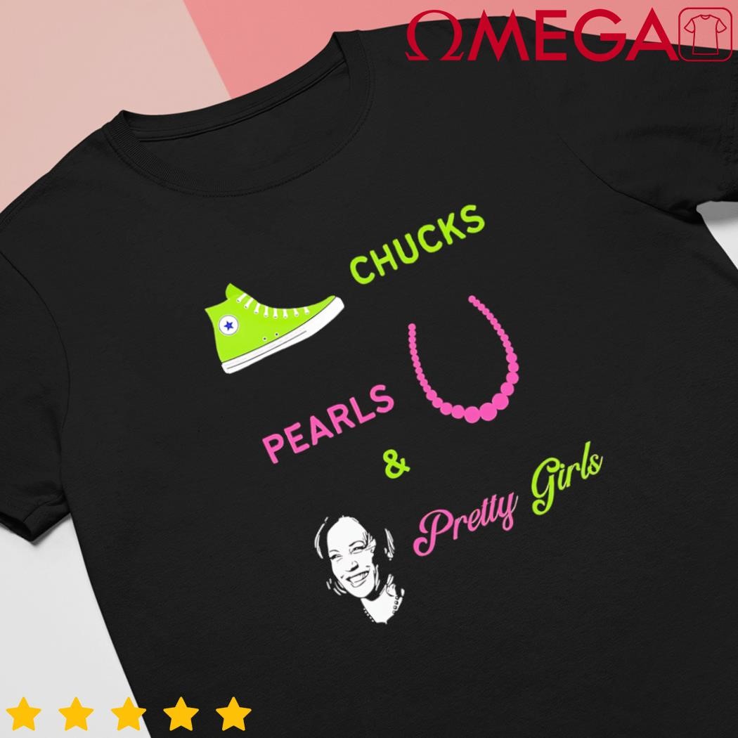 Chucks Pearls and Pretty Kamala Harris Inauguration 2024 shirt