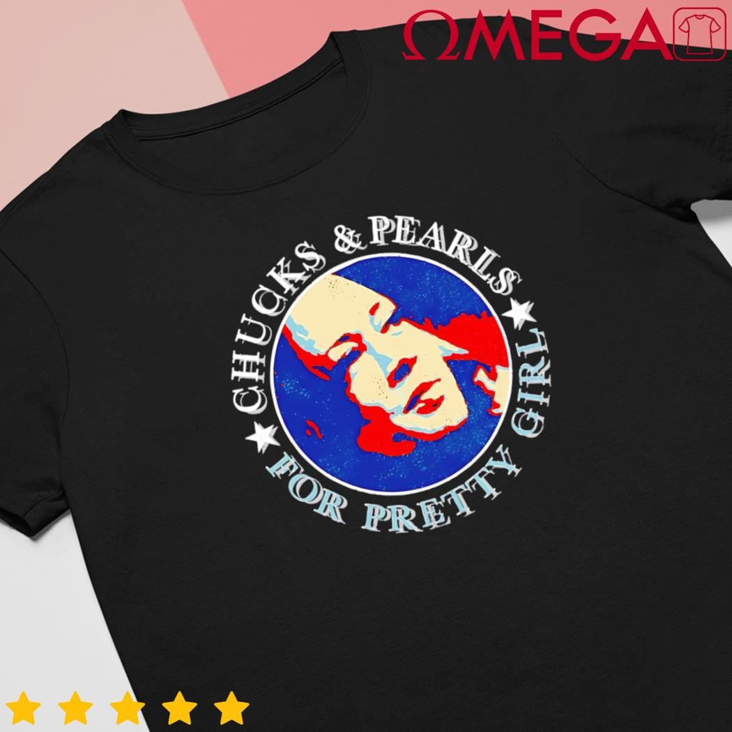 Chucks Pearls and Pretty Kamala Harris Inauguration Retro shirt