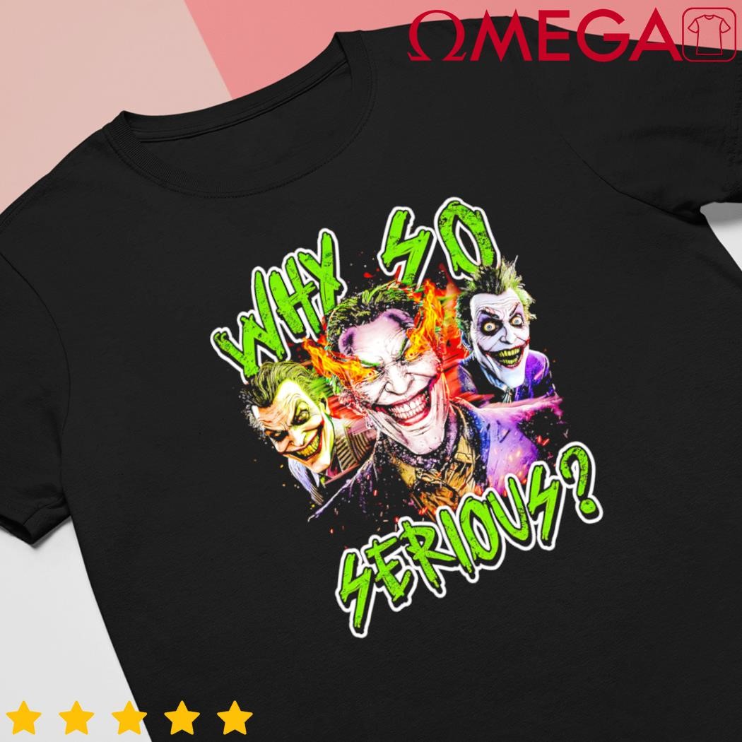 Clowns why so serious design shirt