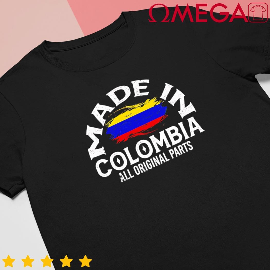 Colombia for Wo Colombian Made Flag shirt