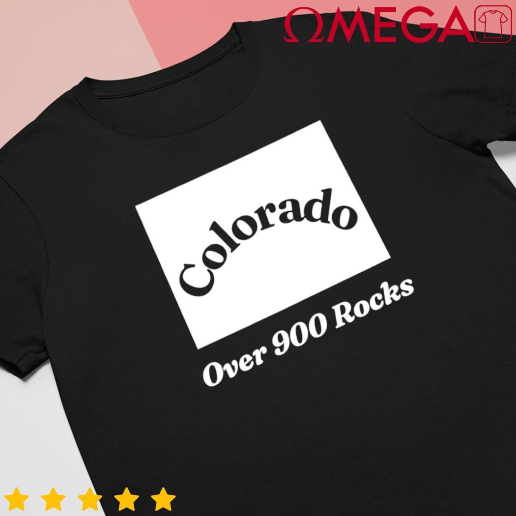 Colorado Over 900 Rocks shirt