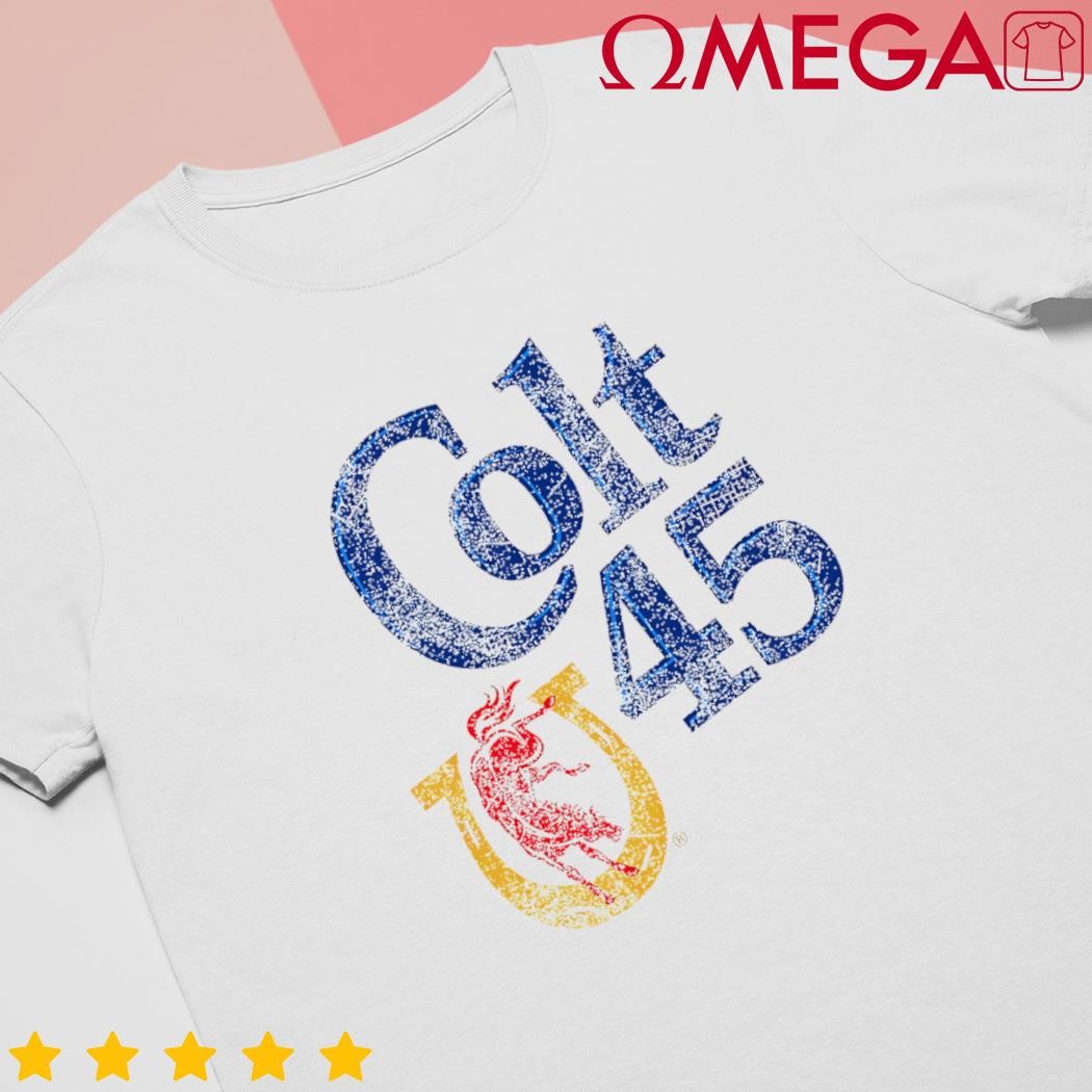 Colt 45 beer vintage style shirt