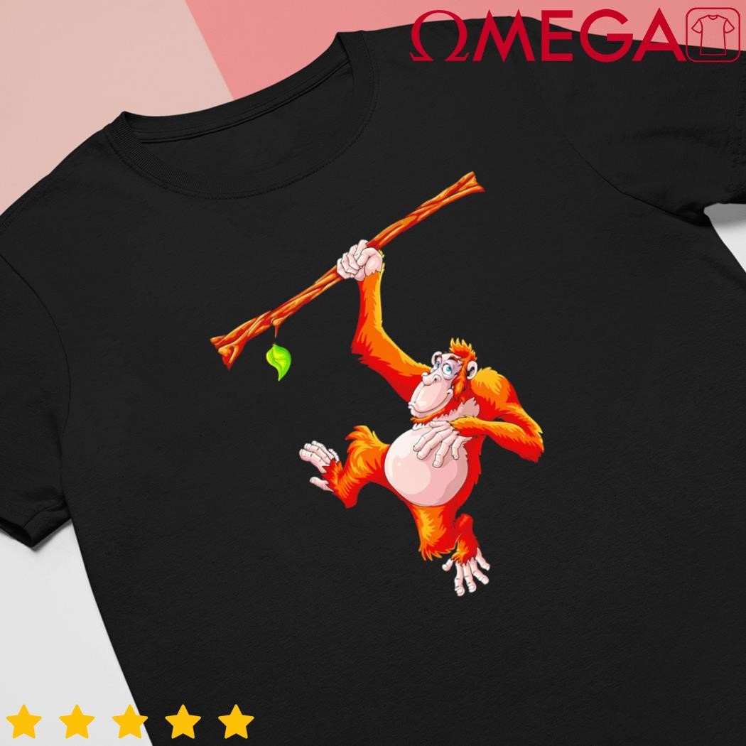 Cool orangutan art orangutan apes lover shirt