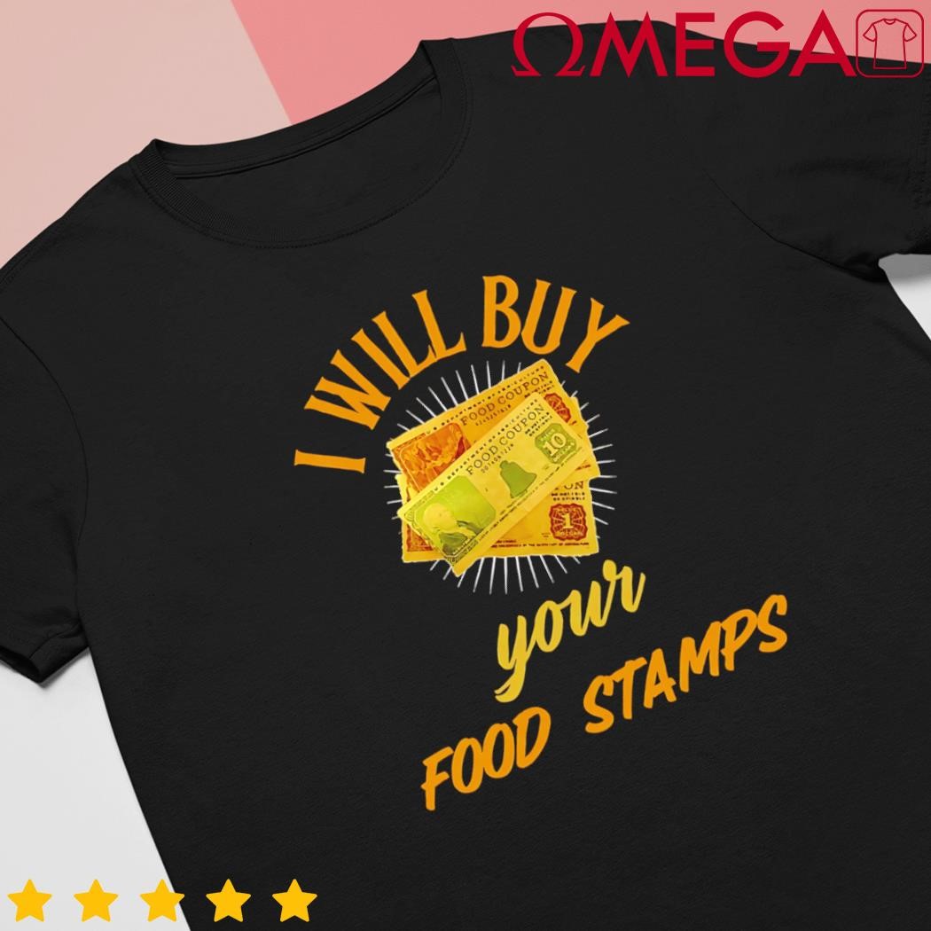 Couponer I Will Buy Your Food Stamps Gangster Og 80s Retro shirt