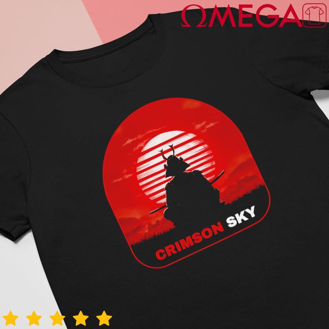 Crimson Sky Shogun Retro shirt