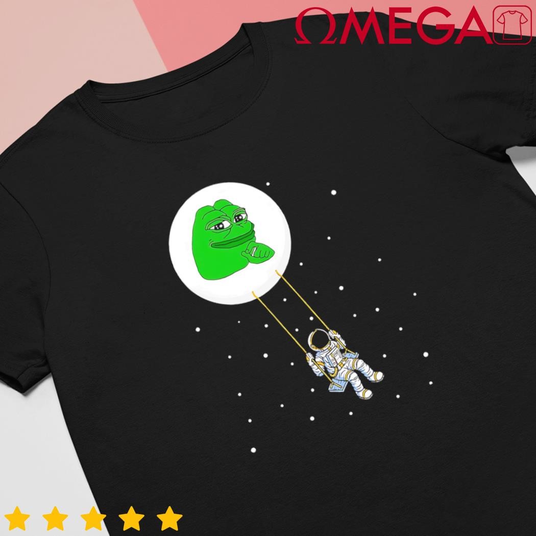 Crypto pepe design for pepe crypto and pepe coin shirt