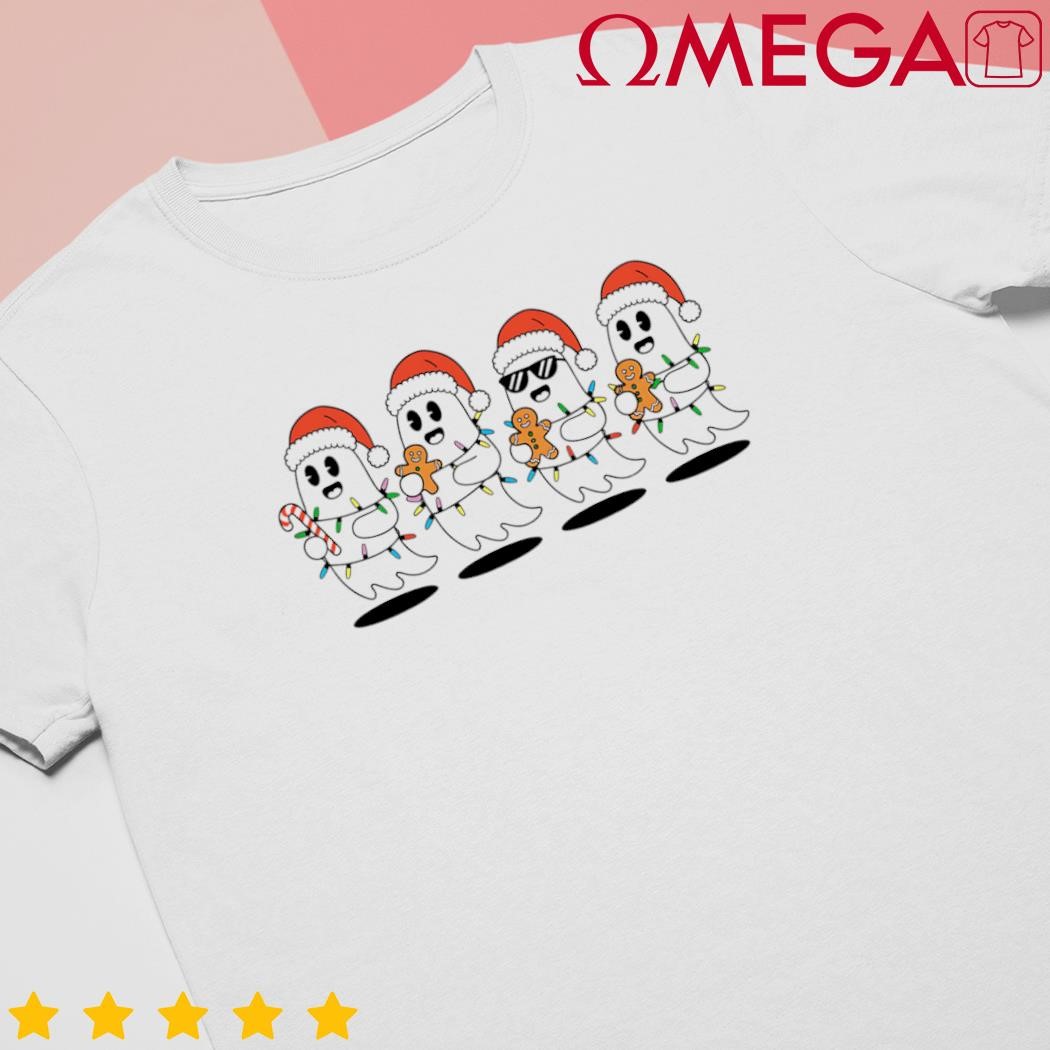 Cute Christmas Ghost Gingerbread shirt