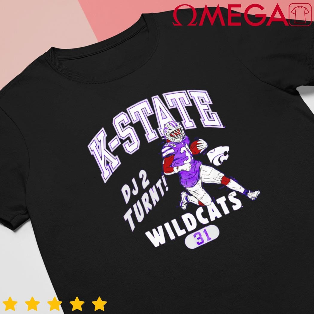 DJ 2 Turnt Giddens K-state Wildcats shirt