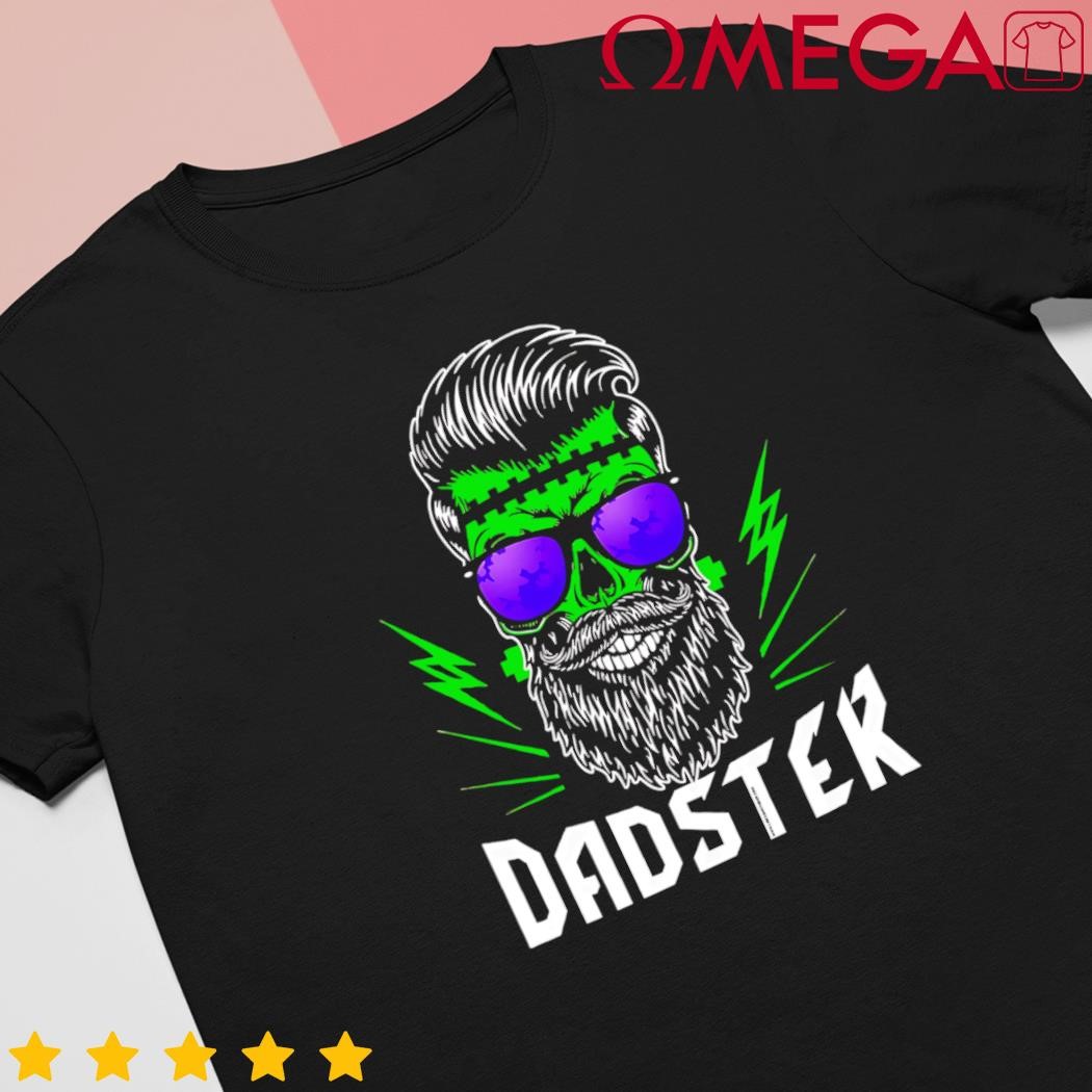 Dadster Dad Monster Halloween Costume Daddy Father shirt