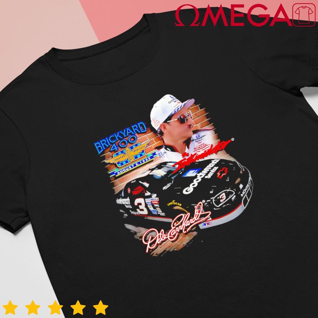 Dale Earnhardt Jr. 1995 Goodwrench Brickyard 400 Winner Signature shirt