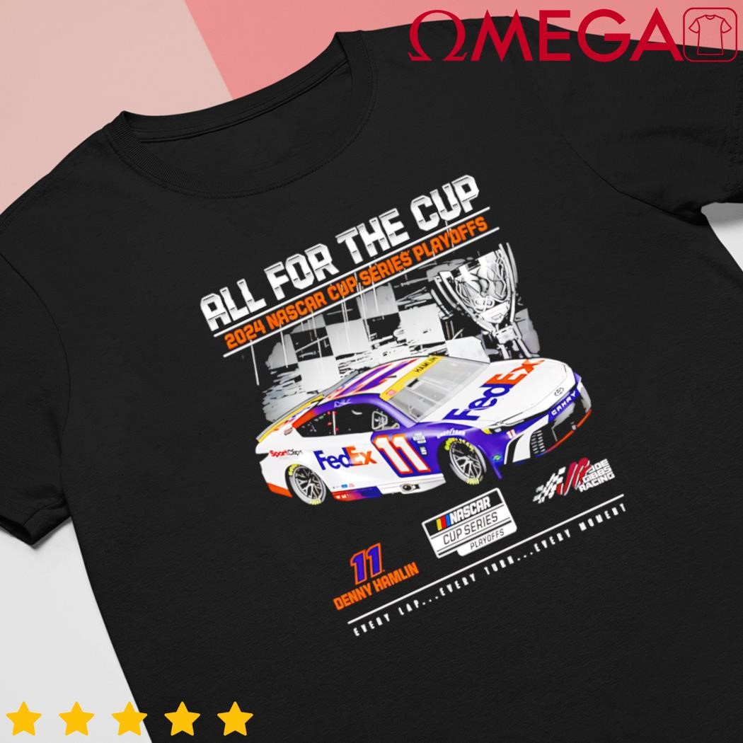 Denny Hamlin 2024 all for the cup shirt