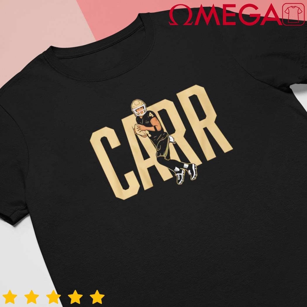 Derek Carr DC-4 New Orleans NFLPA shirt