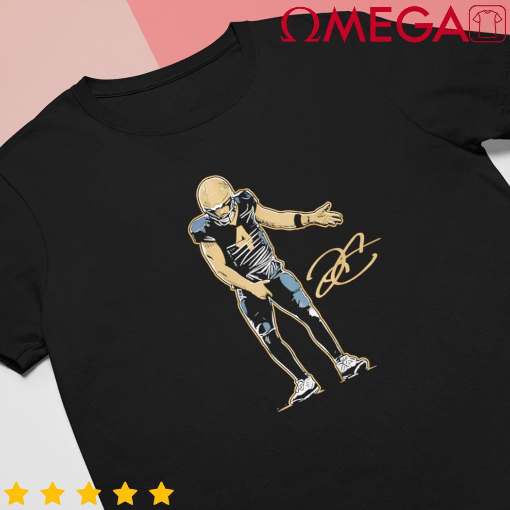 Derek Carr Superstar Pose NOLA NFLPA Signature shirt