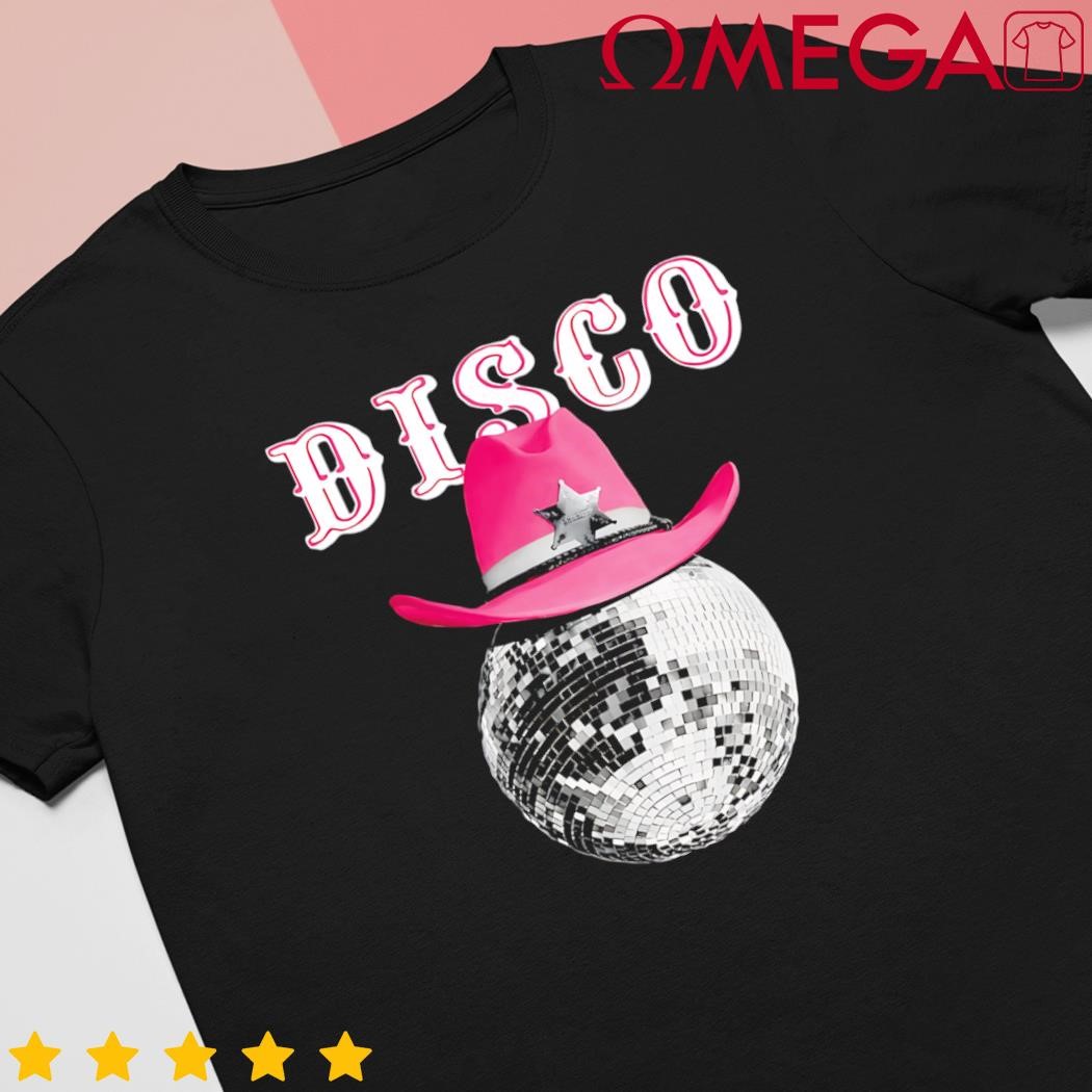 Disco Ball Cowboy Hat Club shirt