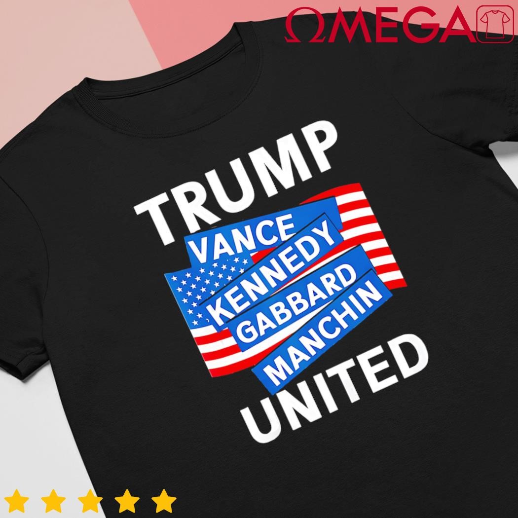 Donald Trump 2024 Joe Manchin Kennedy Gabbard Checkmate US Flag shirt