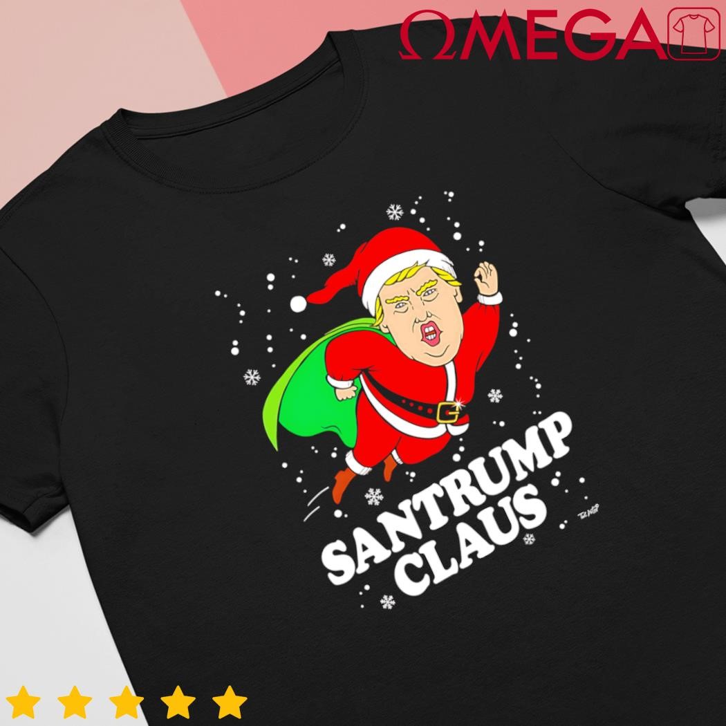 Donald Trump Christmas Gift Funny Santa Hat Gift Funny Gift shirt