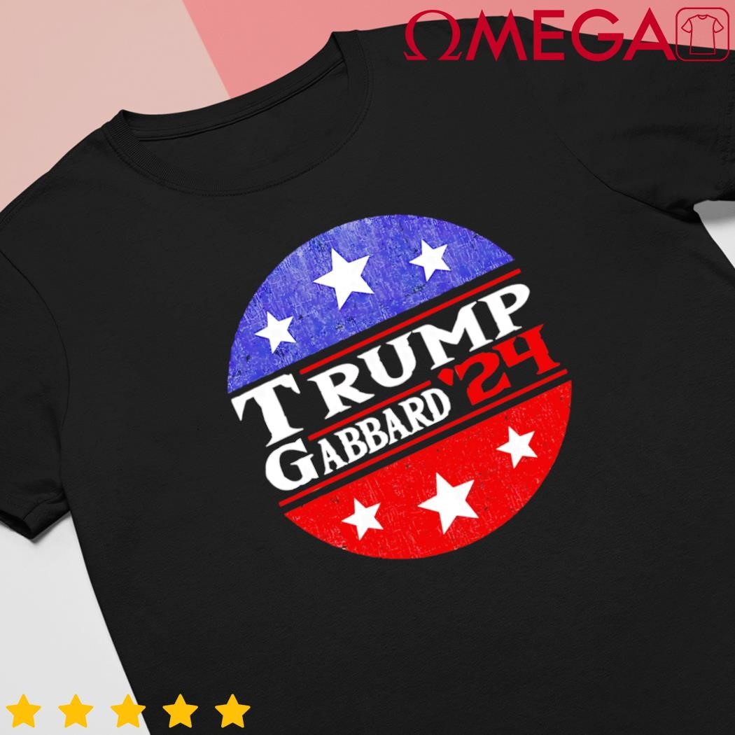 Donald Trump Tulsi Gabbard 2024 Conservative US Flag shirt