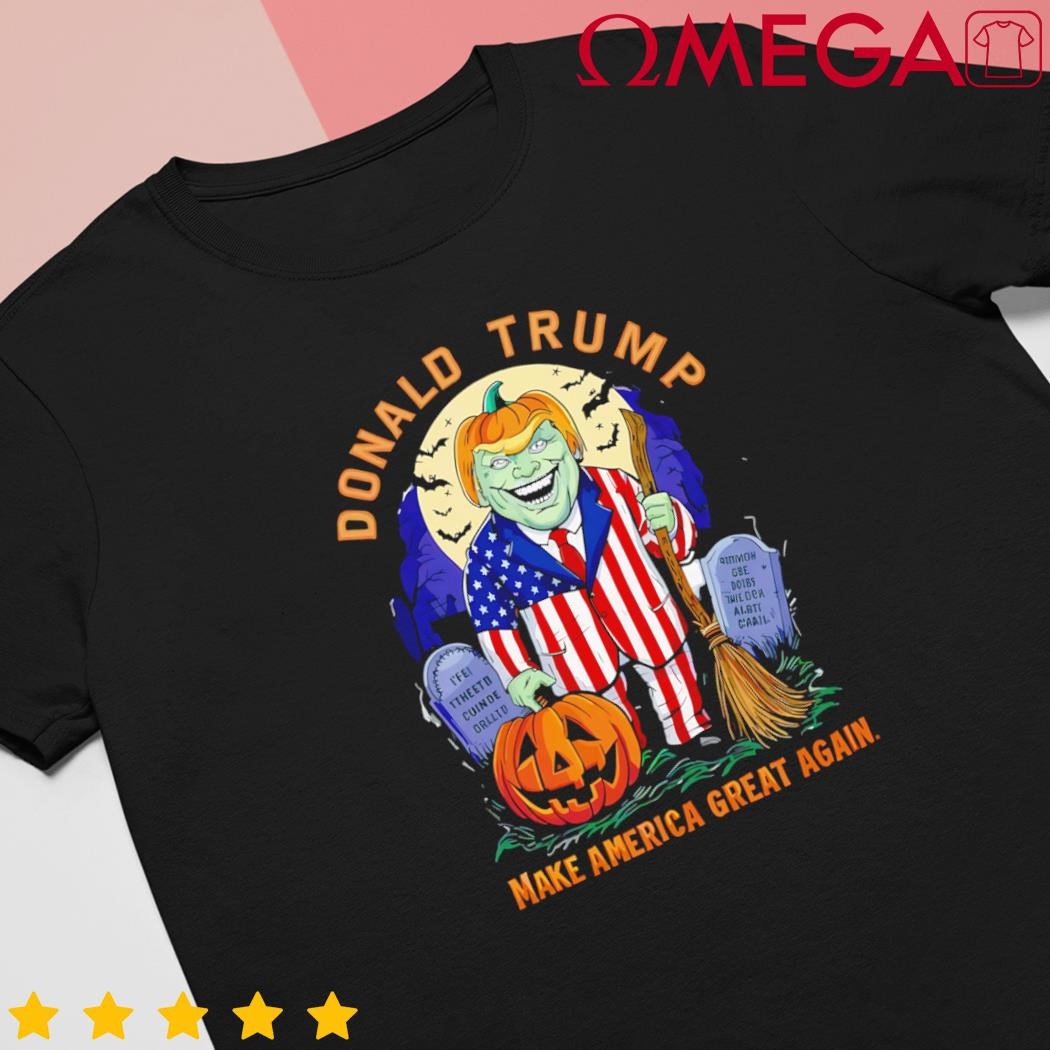 Donald Trump make America great again Halloween shirt