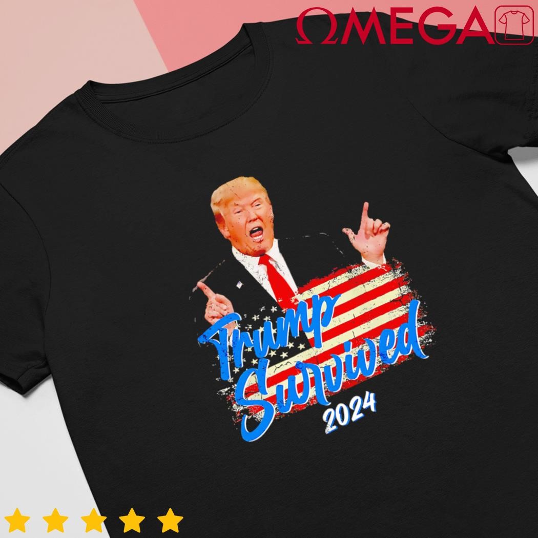 Donald Trump you missed again second assassination attempt US flag shirt