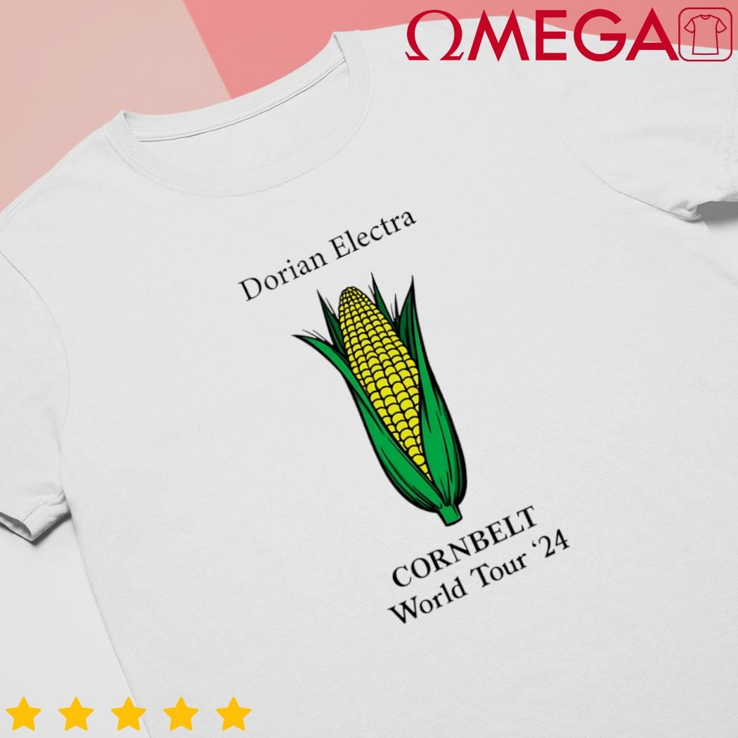 Dorian Electra Cornbelt World Tour '24 shirt