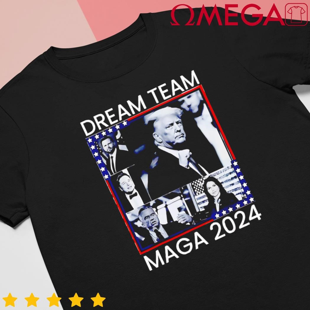 Dream Team Republican Trump Vance 2024 Retro shirt