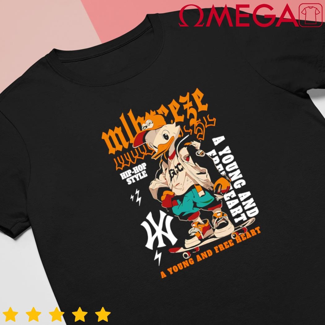 Duck MLB Free Heart a Young and Free Heart shirt