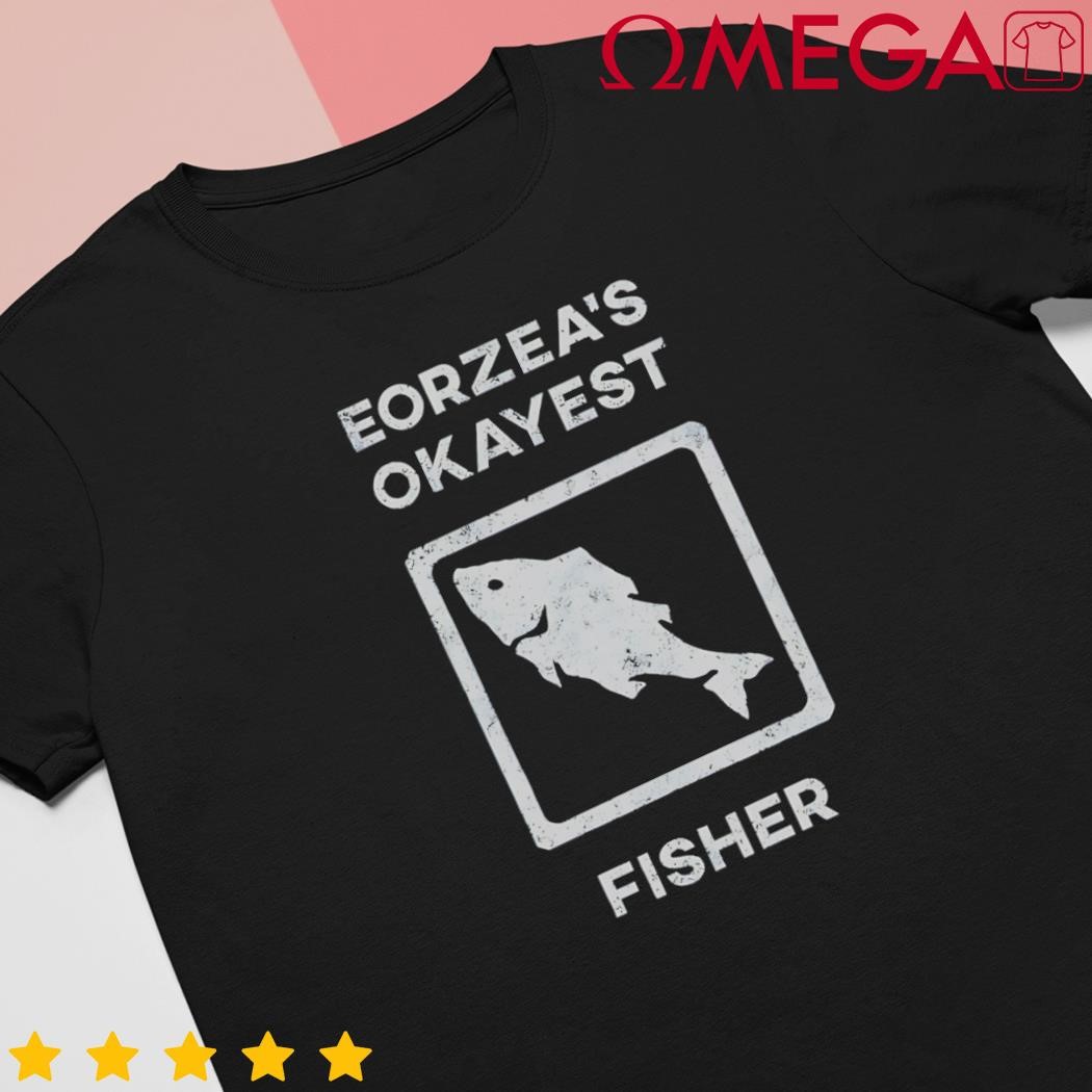 Eorzea's Okayest Fisher Retro shirt