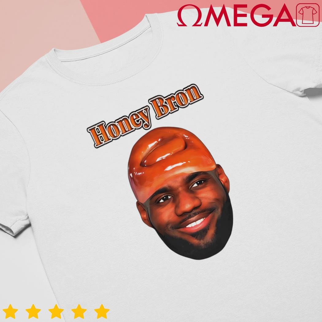 Face Lebron James Honey Brown shirt