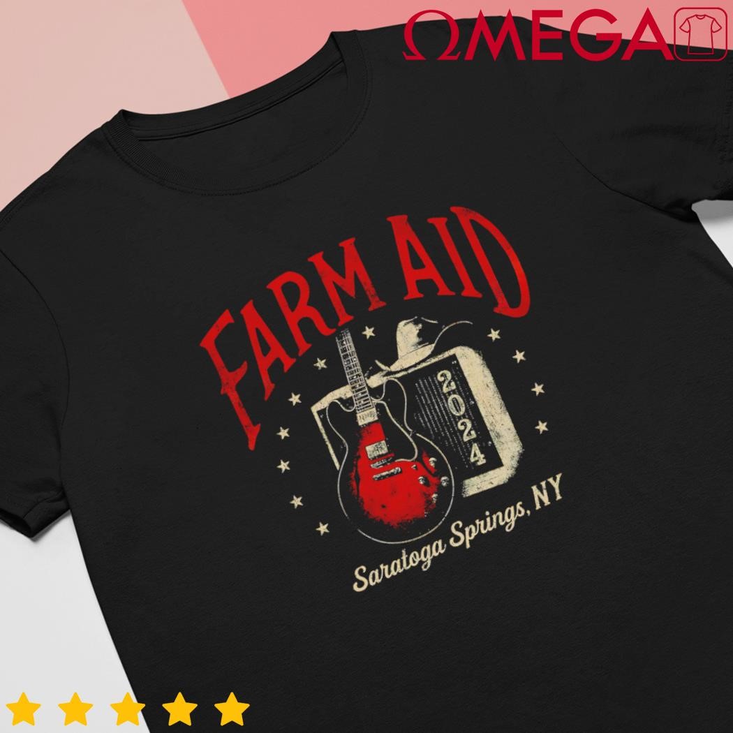 Farm Aid 2024 Guitar Amp shirt