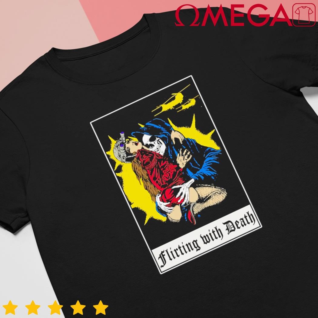 Flirting With Death Tarot Card shirt