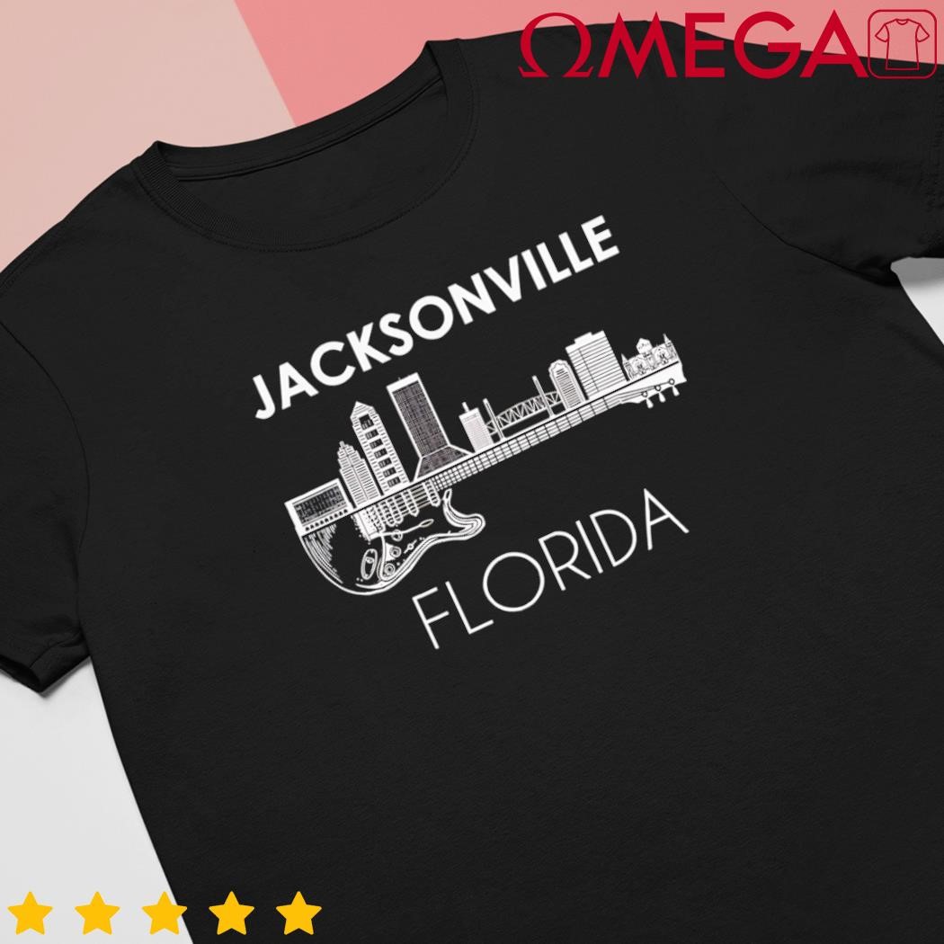 Florida Souvenir Music Guitar Souvenir Jacksonville shirt