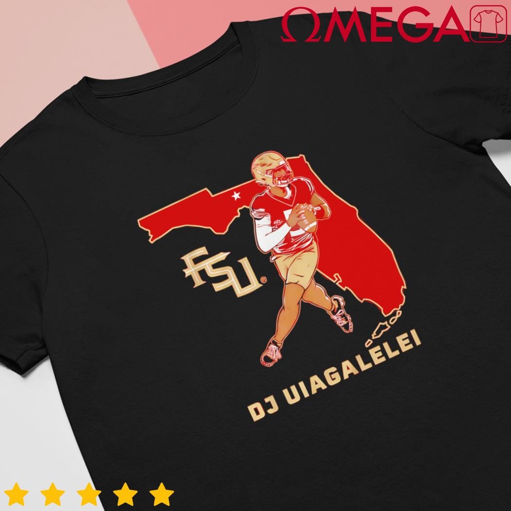 Florida State Football DJ Uiagalelei State Star shirt