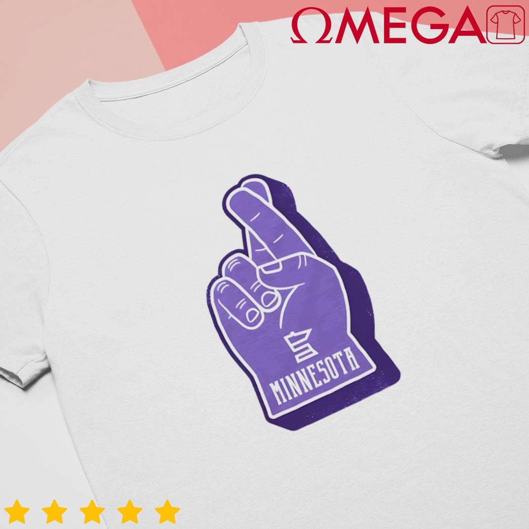 Foam Finger Minnesota t-shirt