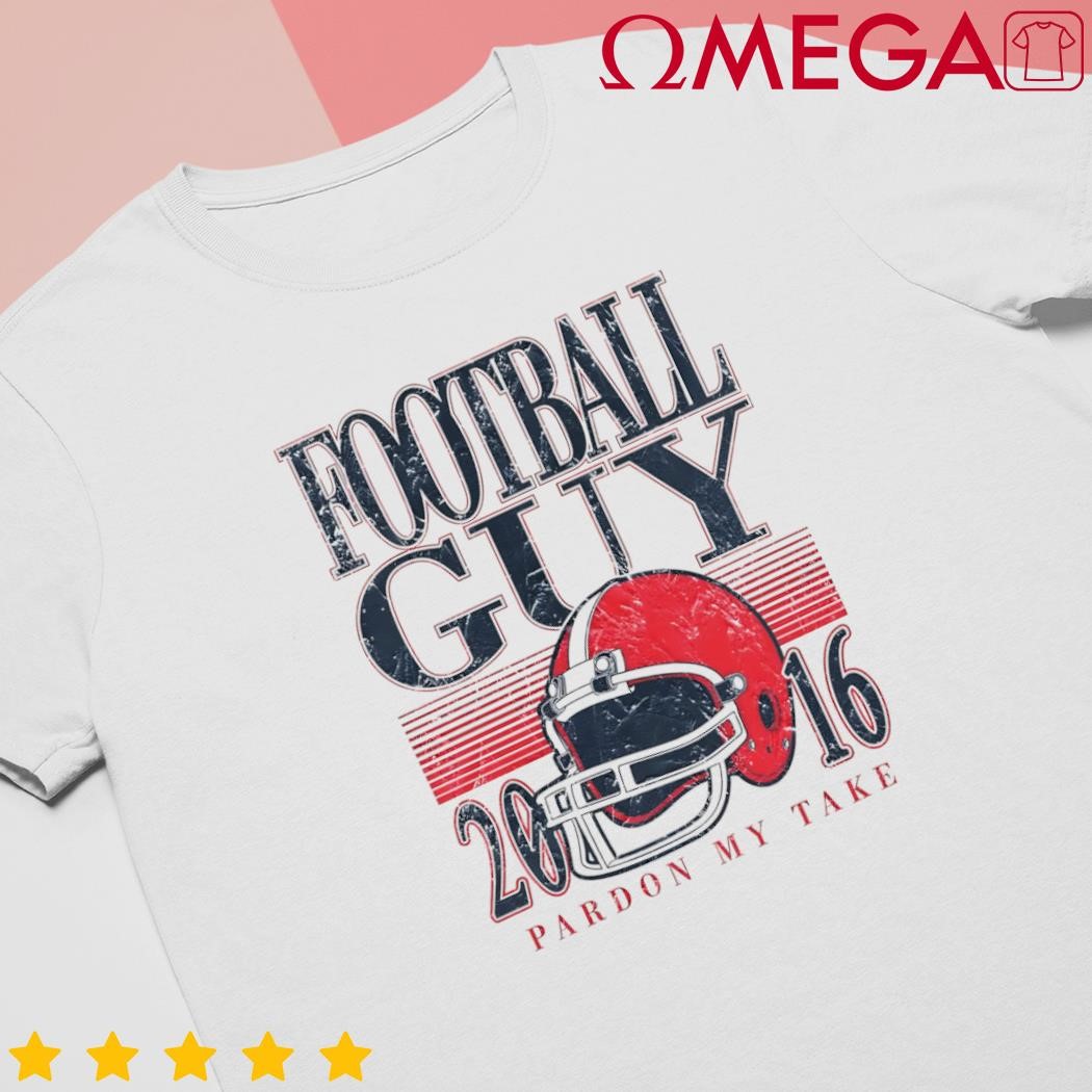 Football Guy Helmet Retro tee shirt